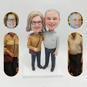 Figuras Bodas de Oro Personalizadas Figuras Personalizadas 3D a partir de Fotos